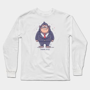 Gorilla Enterpreneur Long Sleeve T-Shirt